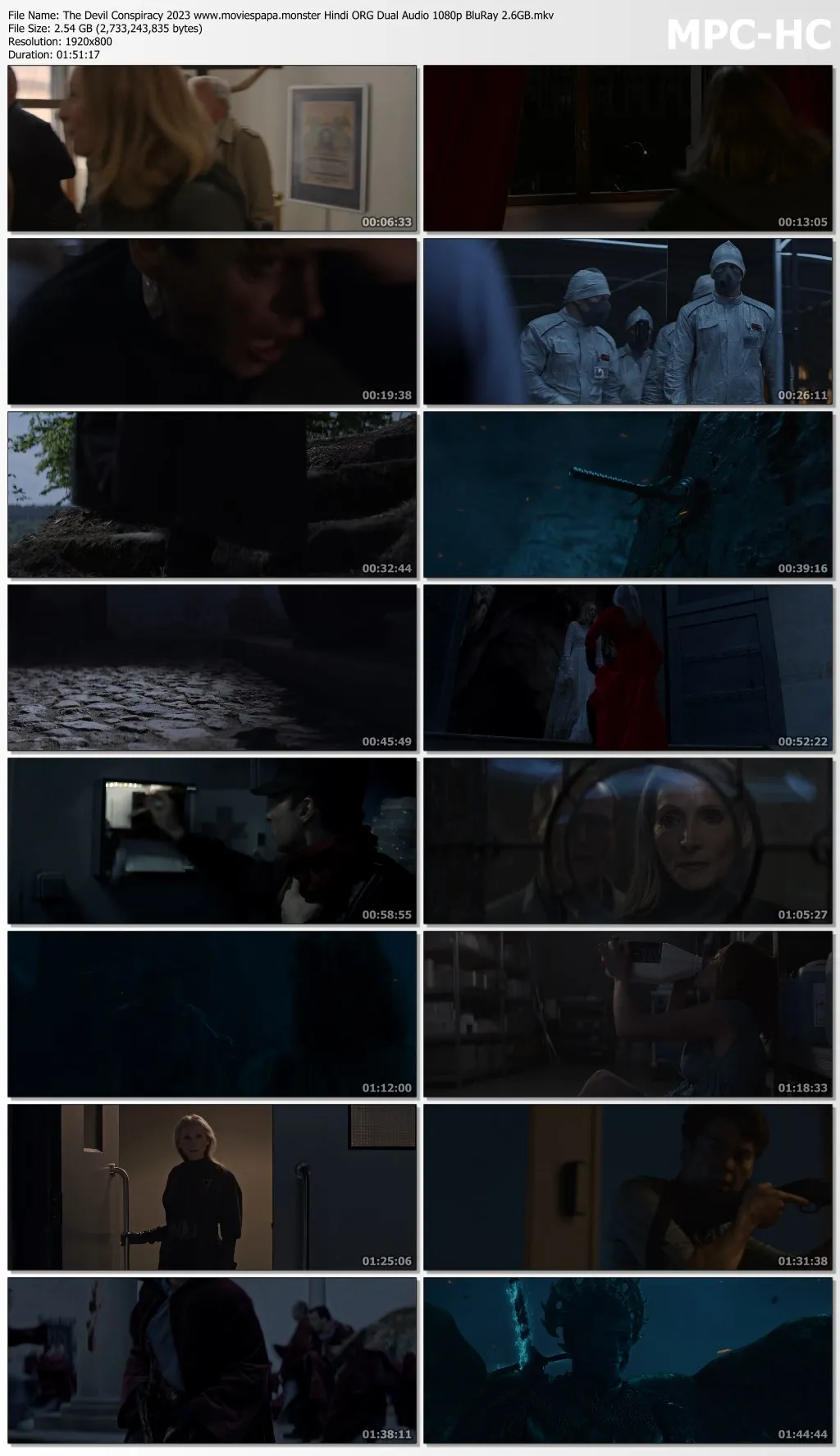 The Devil Conspiracy 2023 Hindi ORG Dual Audio 1080p | 720p | 480p BluRay ESub Download