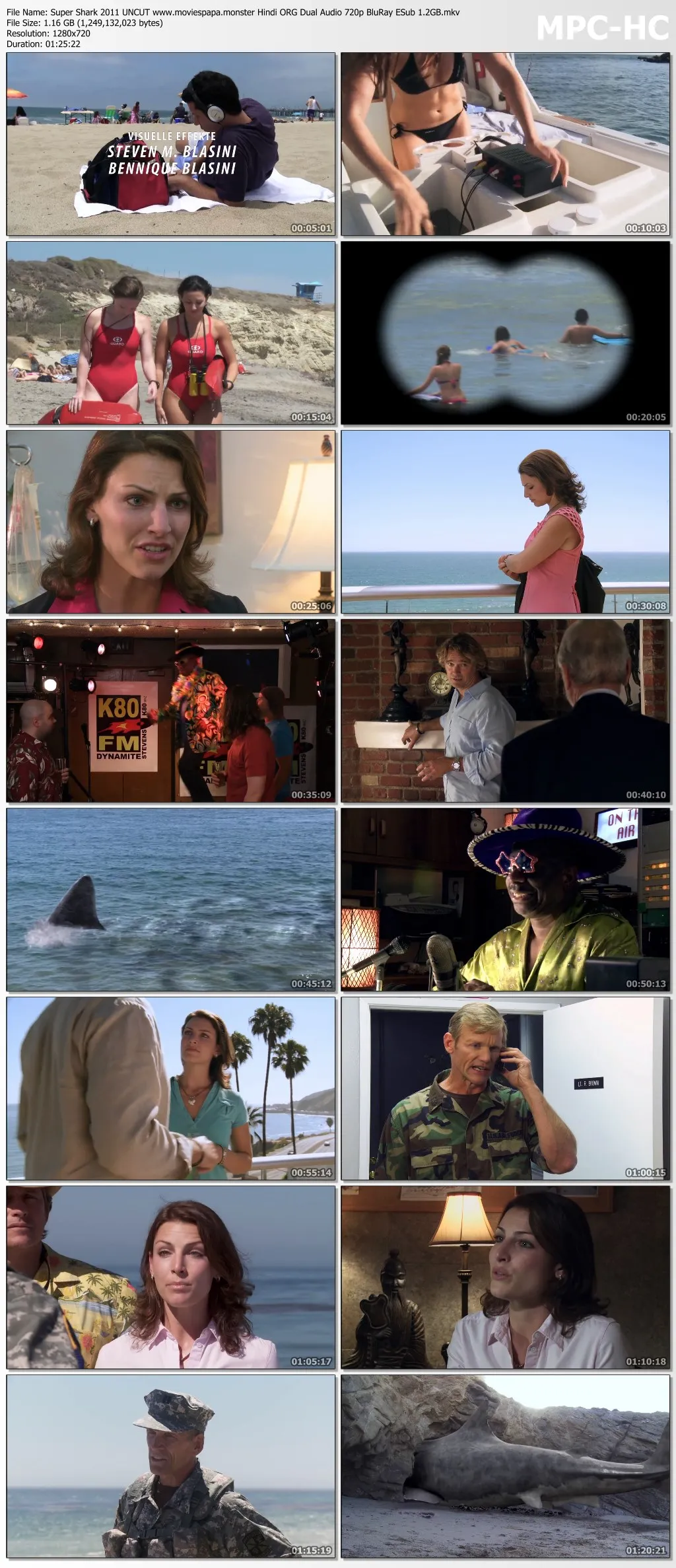 Super Shark 2011 UNCUT Hindi ORG Dual Audio 720p | 480p BluRay ESub Download