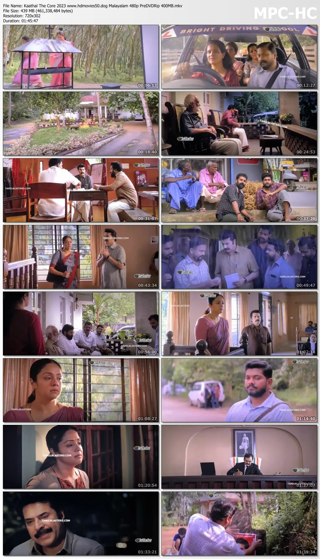 Kaathal The Core 2023 Malayalam 720p PreDVDRip 1GB Download