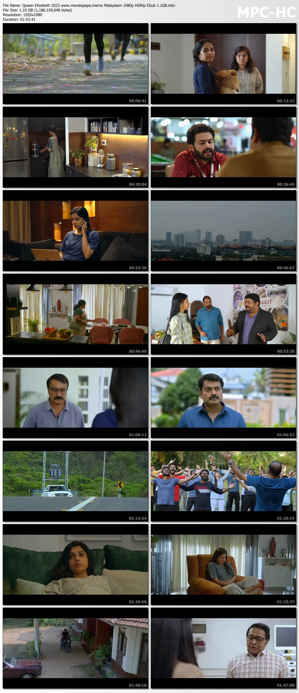 Queen Elizabeth 2023 Malayalam 1080p | 720p | 480p HDRip ESub Download