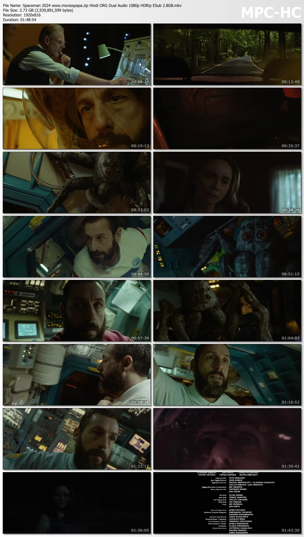 Spaceman 2024 Hindi ORG Dual Audio 1080p | 720p | 480p NF HDRip ESub Download