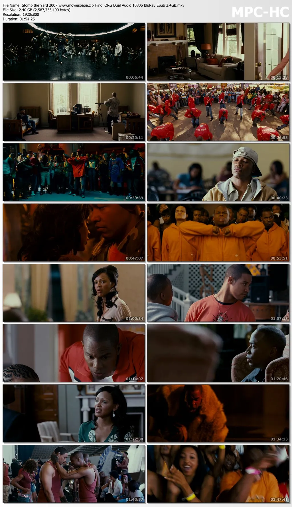 Stomp the Yard 2007 Hindi ORG Dual Audio 1080p | 720p | 480p BluRay ESub Download