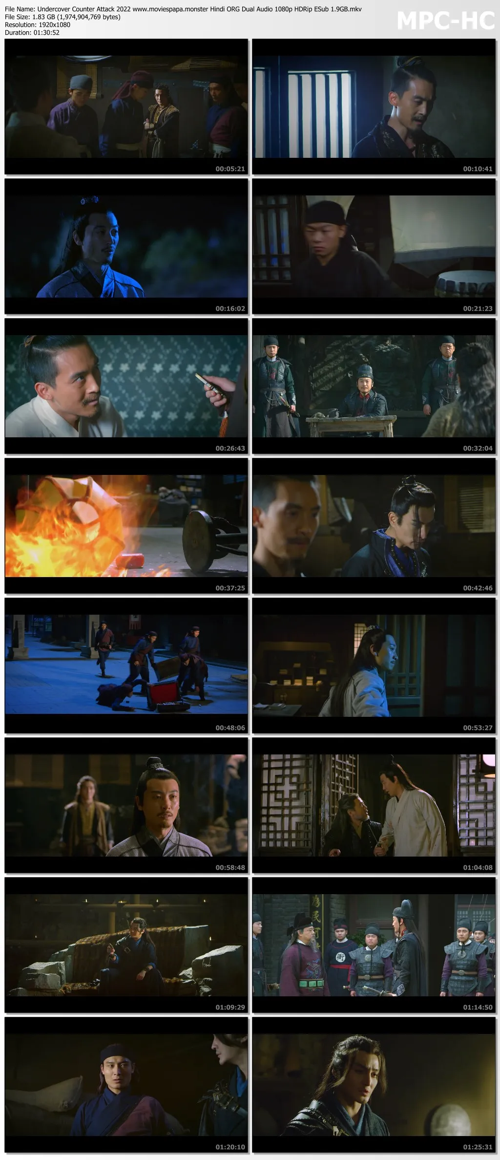 Undercover Counter Attack 2022 Hindi ORG Dual Audio 1080p | 720p | 480p HDRip ESub Download