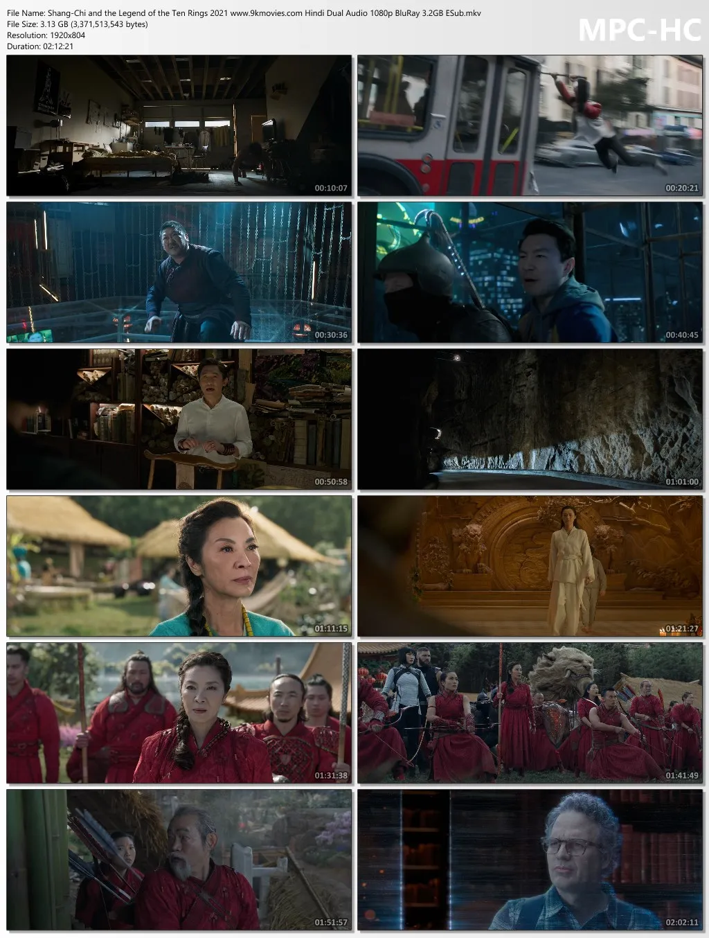 Shang-Chi and the Legend of the Ten Rings 2021 Hindi Dual Audio 1080p | 720p | 480p BluRay Download