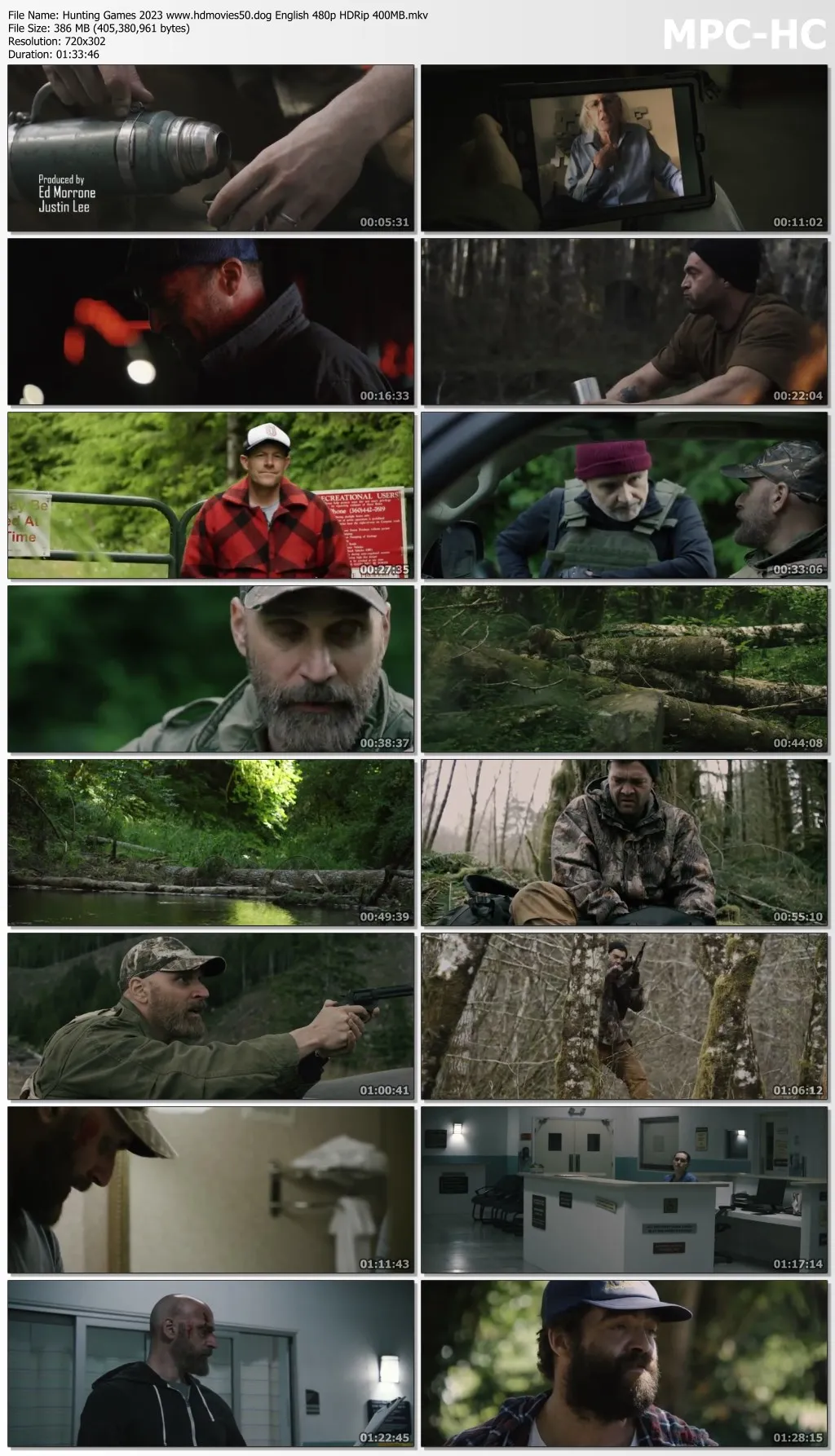 Hunting Games 2023 English 720p HDRip 800MB Download