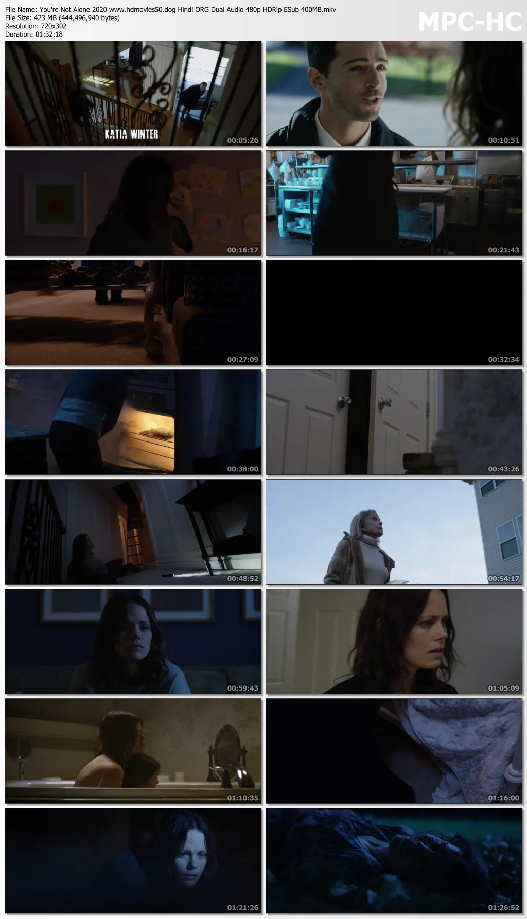 You’re Not Alone 2020 Hindi ORG Dual Audio 1080p HDRip ESub 1.7GB Download