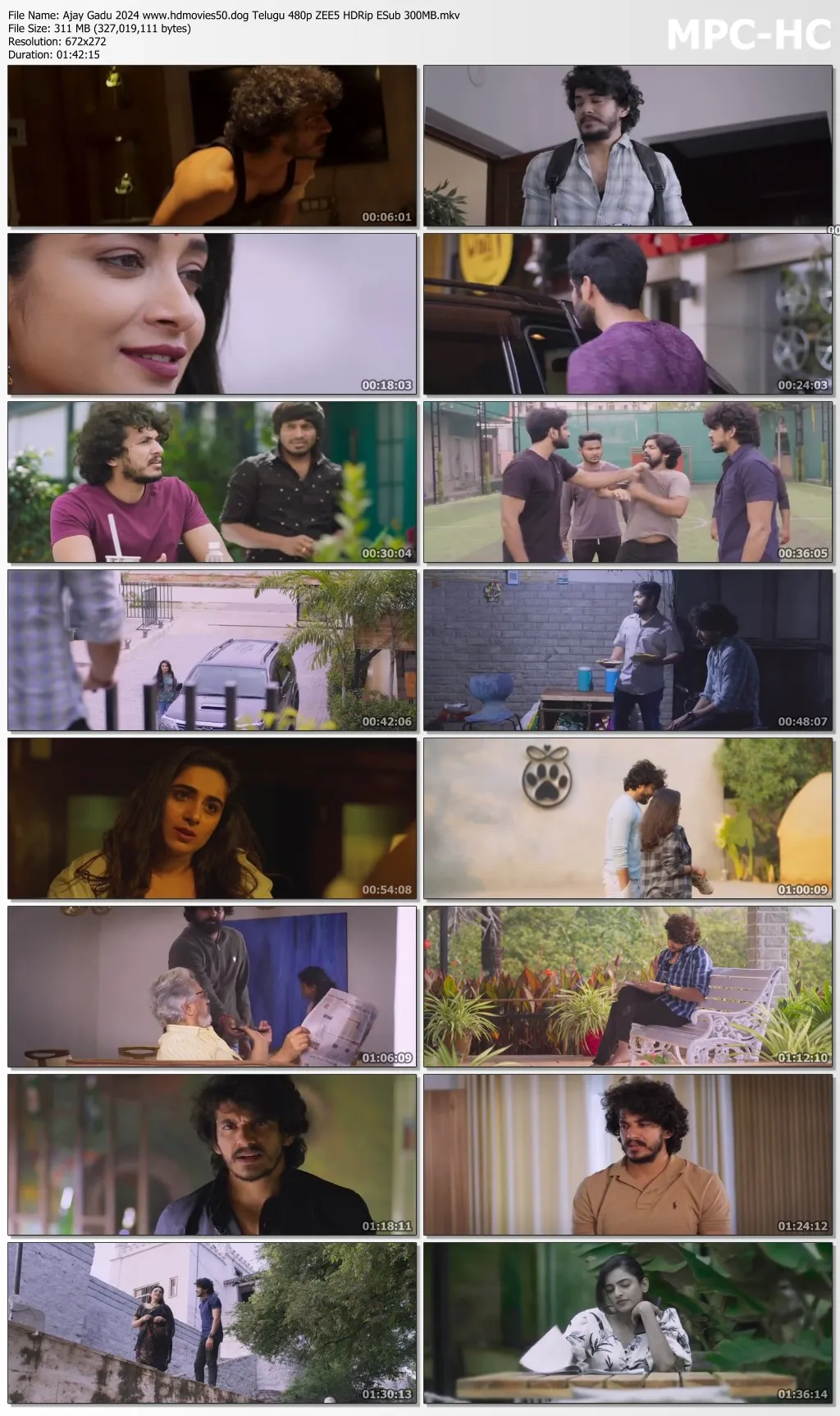 Ajay Gadu 2024 Telugu 720p ZEE5 HDRip ESub 800MB Download