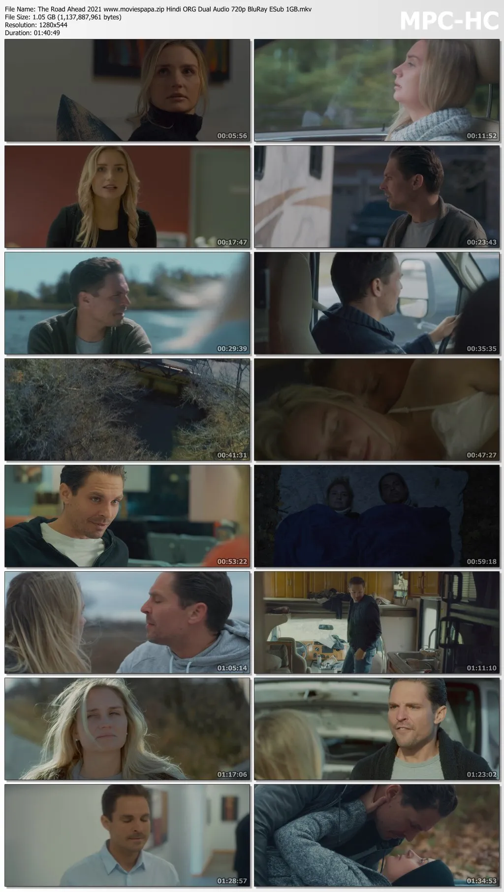 The Road Ahead 2021 Hindi ORG Dual Audio 720p | 480p BluRay ESub Download