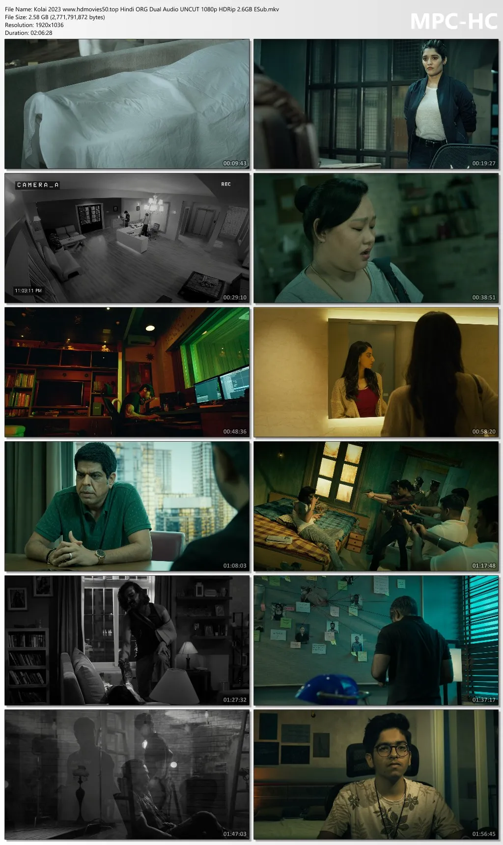 Kolai 2023 Hindi ORG Dual Audio UNCUT 720p HDRip 1.2GB ESub Download