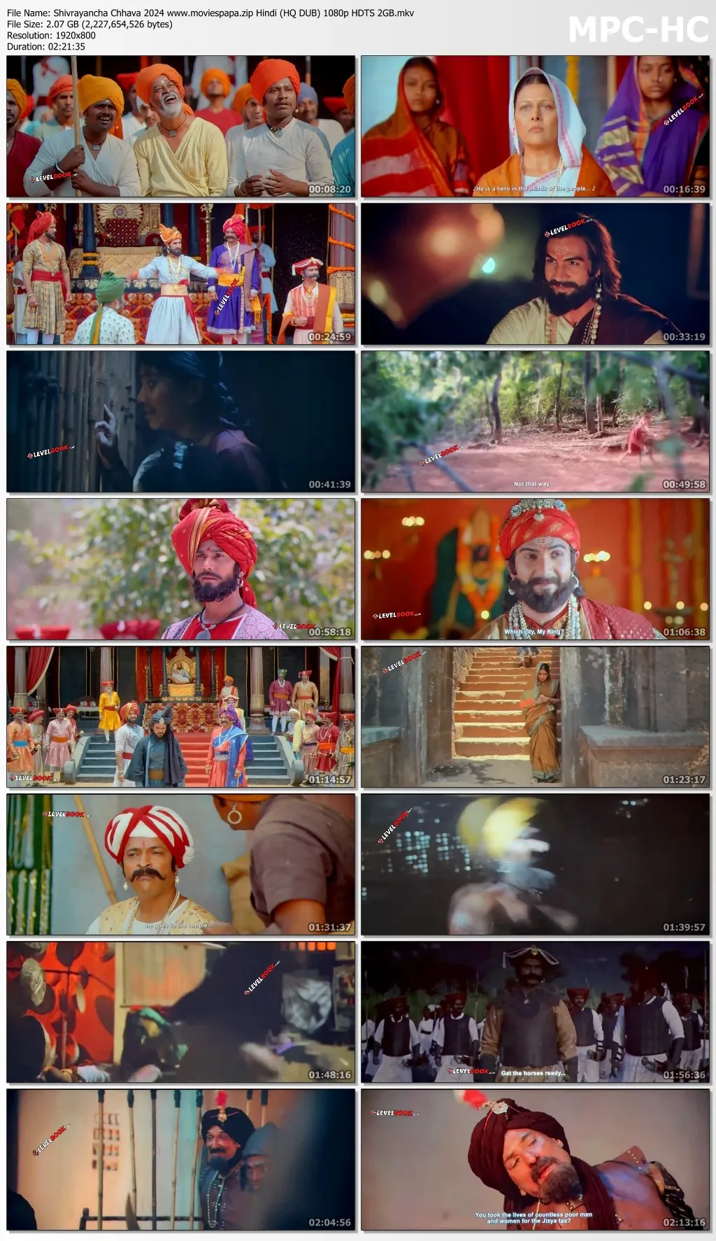 Shivrayancha Chhava 2024 Hindi (HQ DUB) 1080p | 720p | 480p HDTC ESub Download