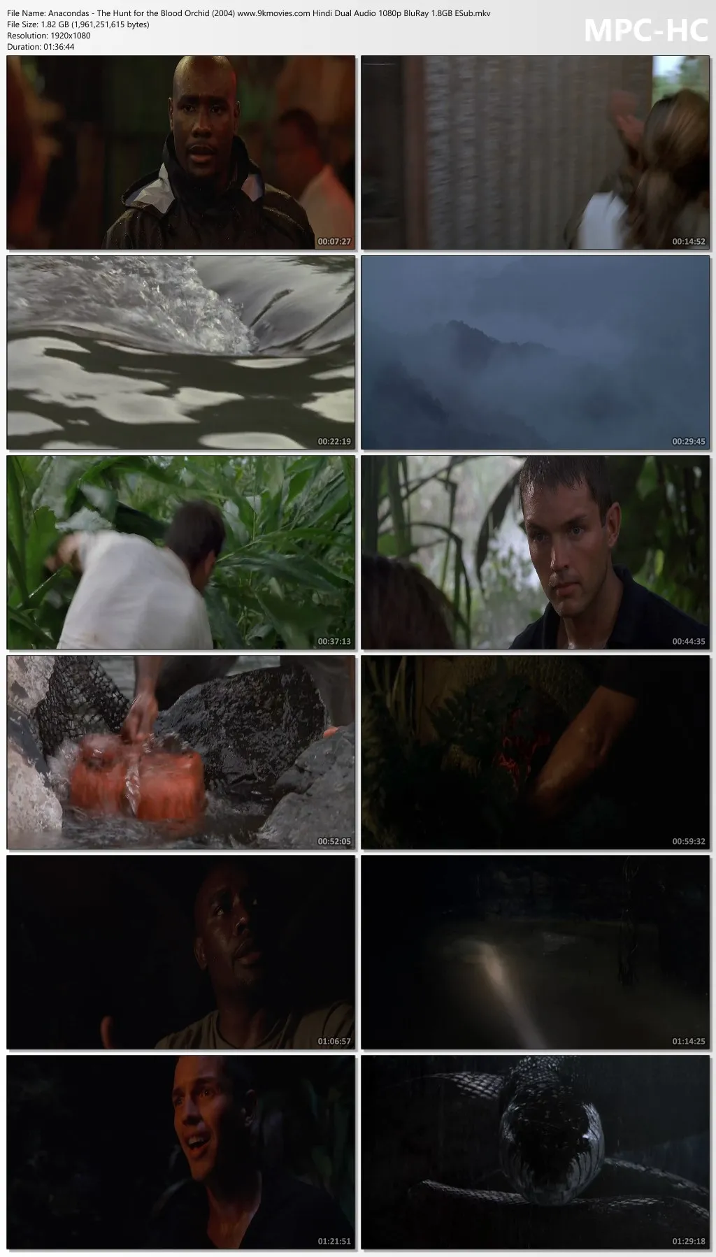 Anacondas – The Hunt for the Blood Orchid 2004 Hindi Dual Audio 1080p | 720p | 480p BluRay ESub Download