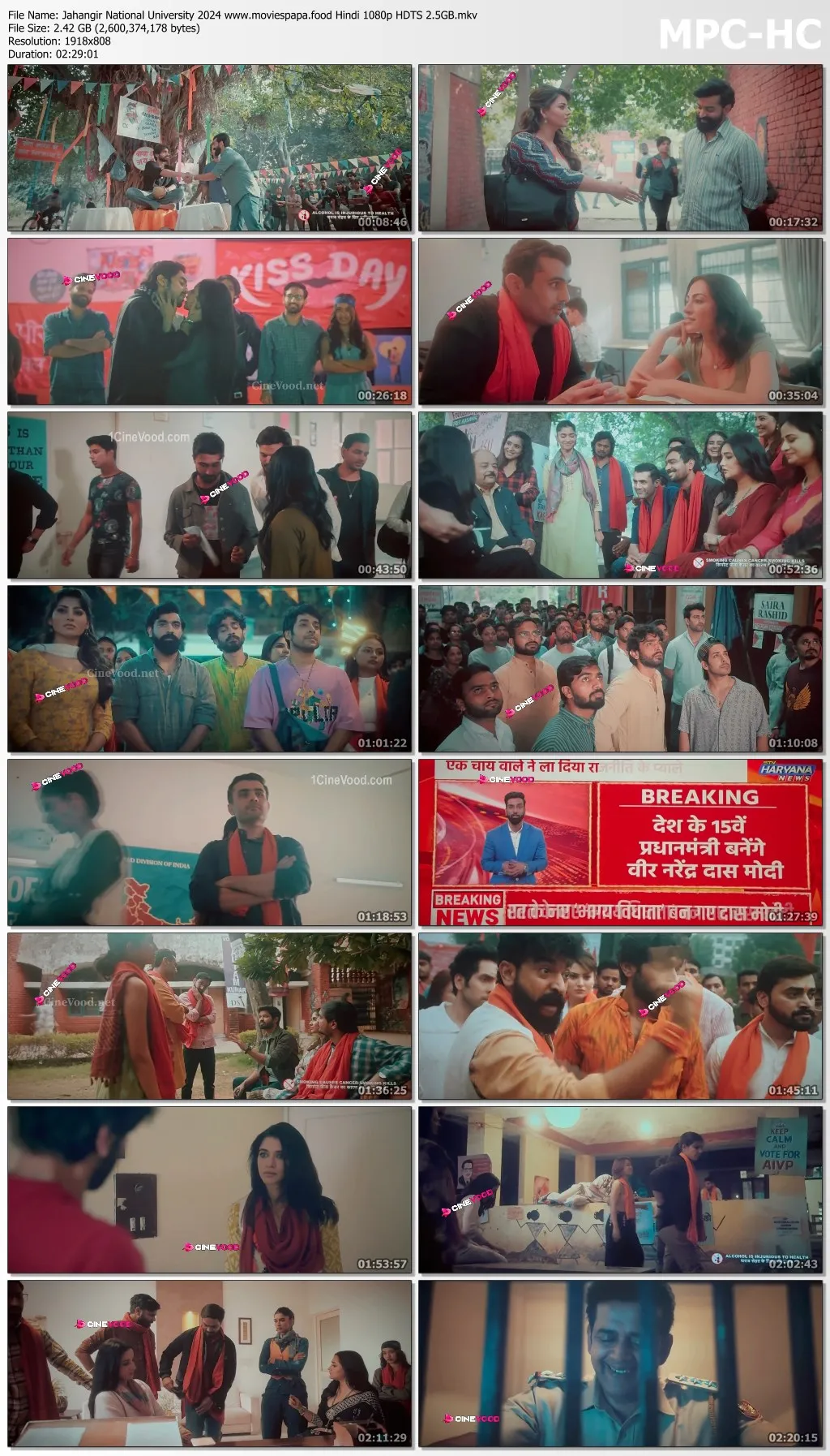 Jahangir National University 2024 Hindi 1080p | 720p | 480p HDCAM Download