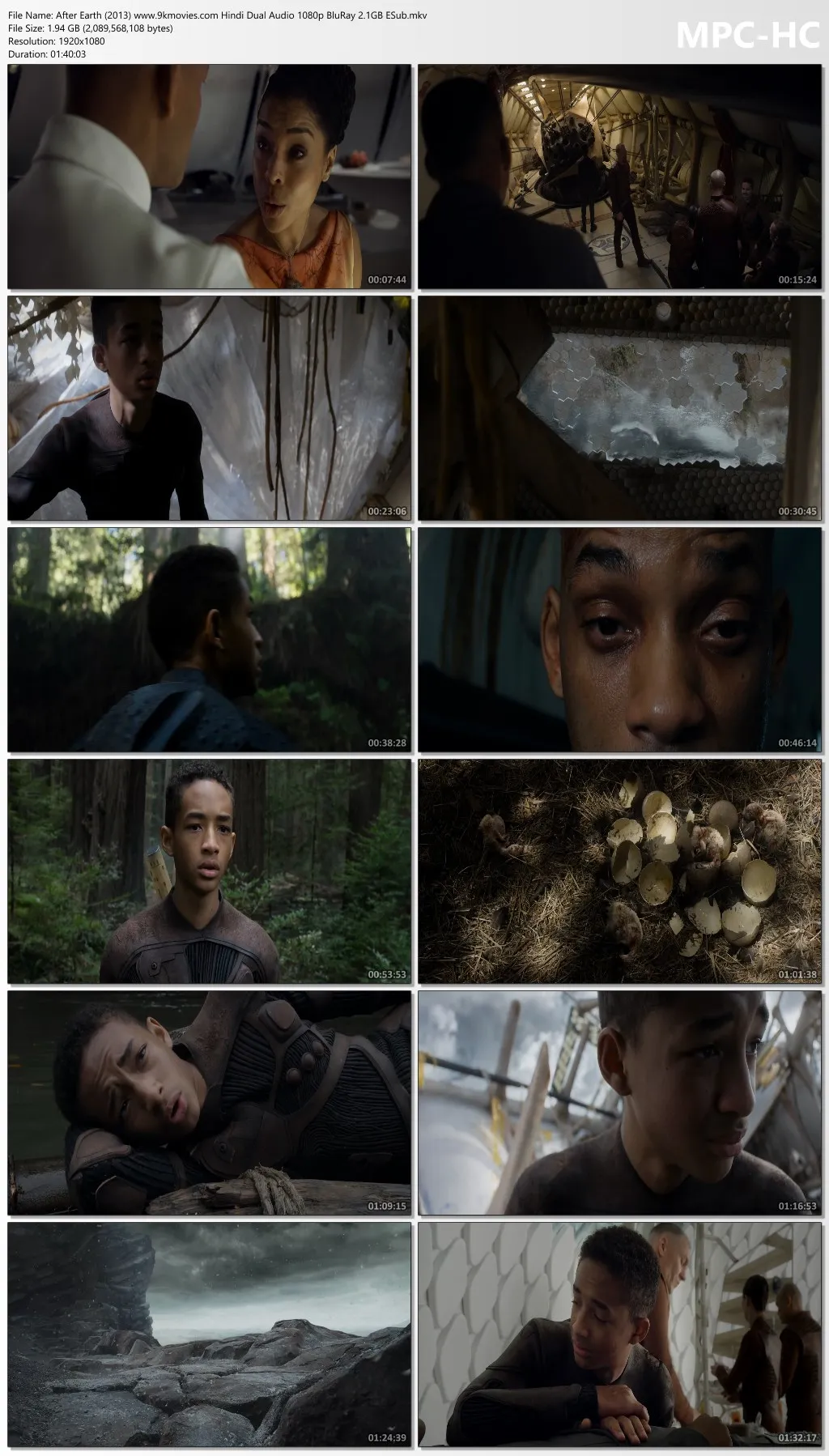 After Earth 2013 Hindi Dual Audio 1080p | 720p | 480p BluRay ESub Download