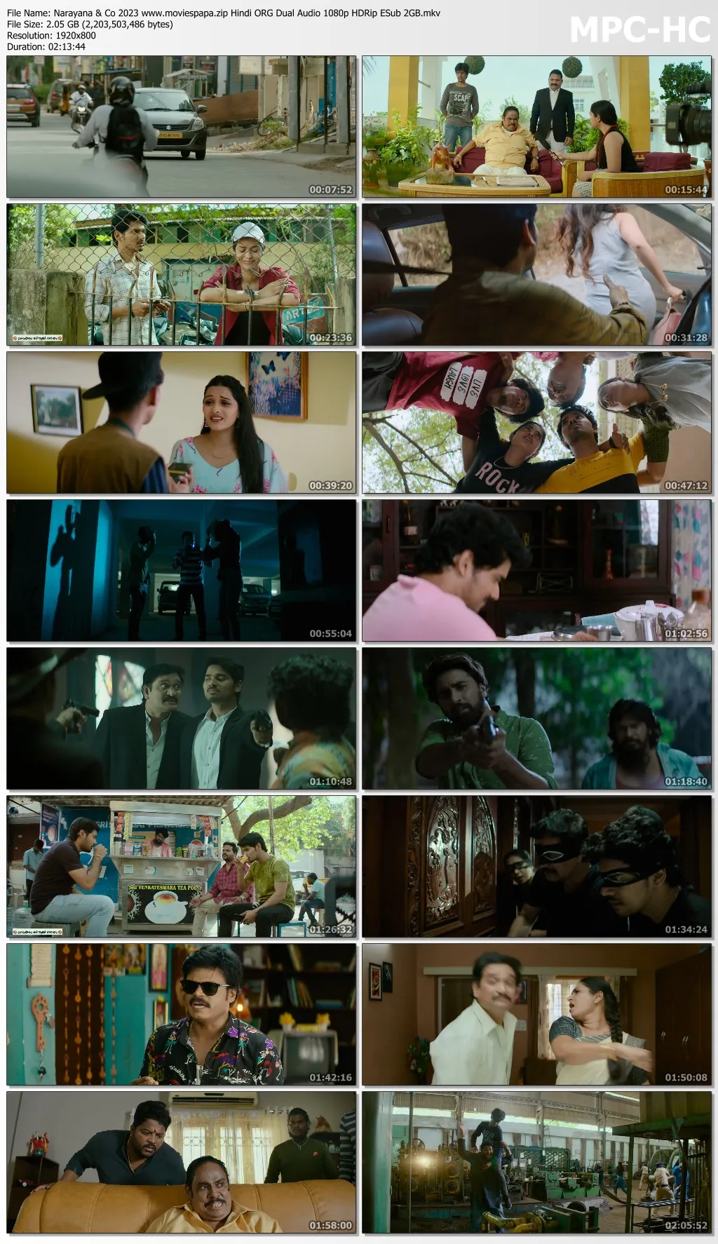 Narayana & Co 2023 Hindi ORG Dual Audio 1080p | 720p | 480p HDRip ESub Download