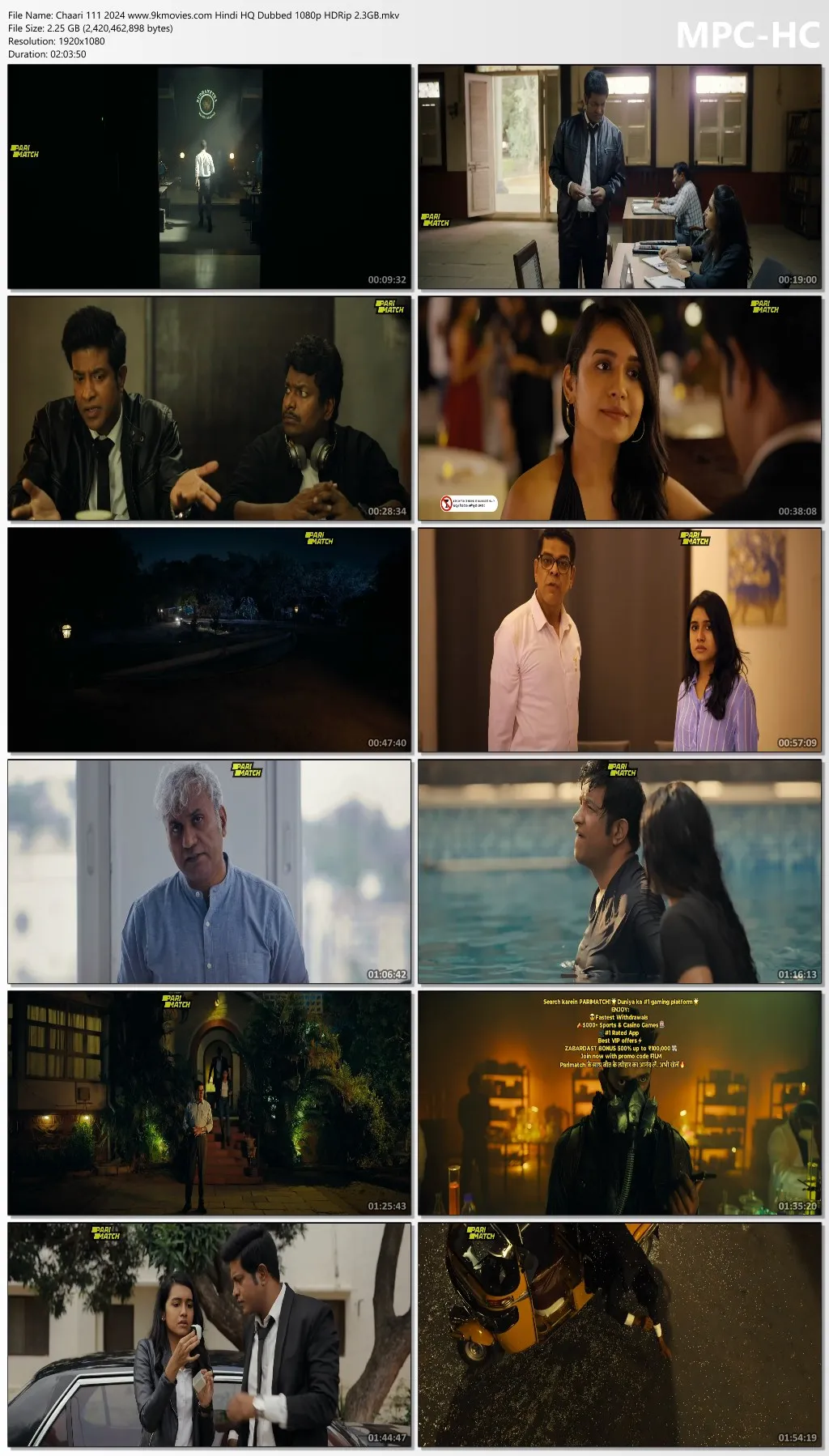 Chaari 111 2024 Hindi HQ Dubbed 1080p | 720p | 480p HDRip Download