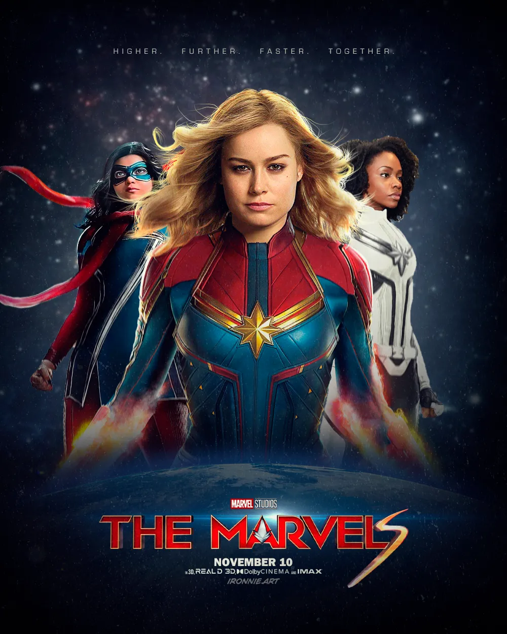 The Marvels 2023 English 480p HDRip ESub 400MB Download