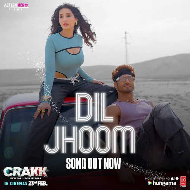 Dil Jhoom (Crakk) 2024 Hindi Movie Video Song 1080p HDRip Download