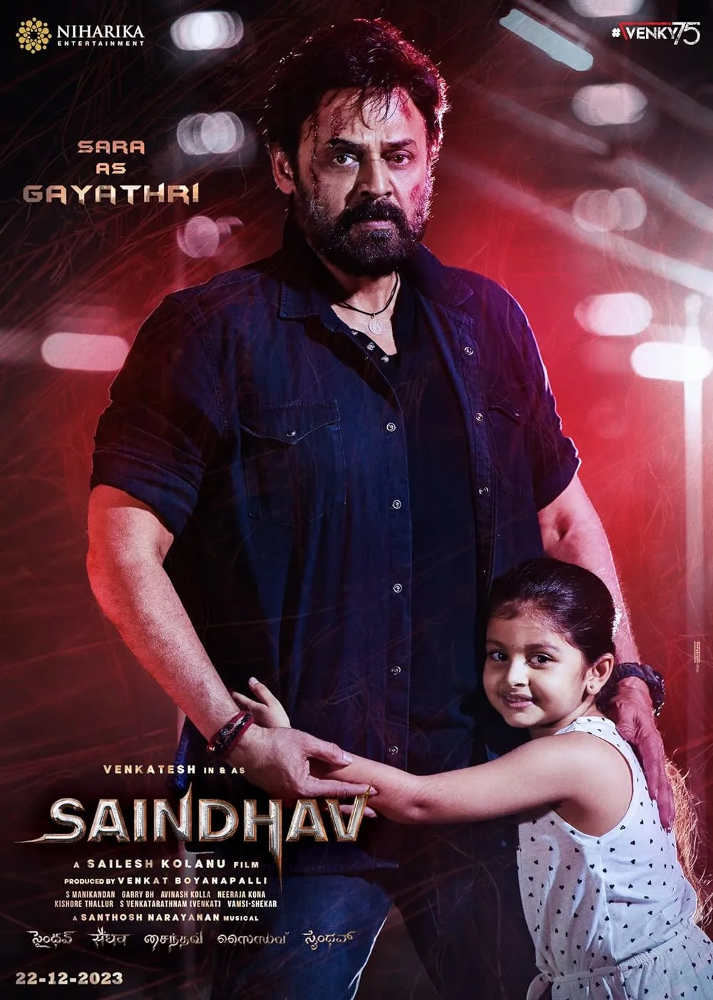 Saindhav 2024 Hindi (Studio-DUB) 720p HDTS 1.3GB Download