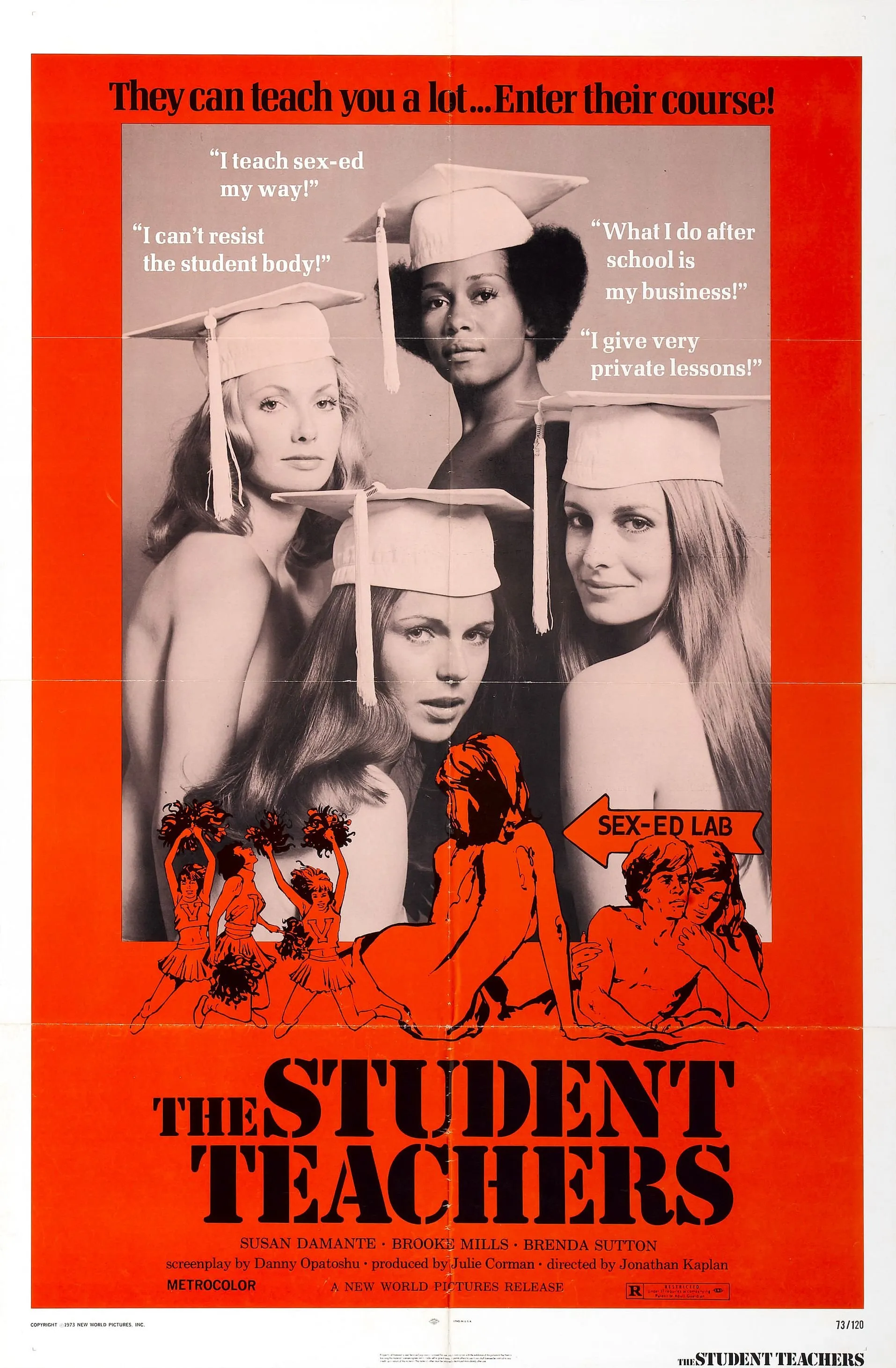 18+ The Student Teachers 1973 English 480p HDRip 250MB Download