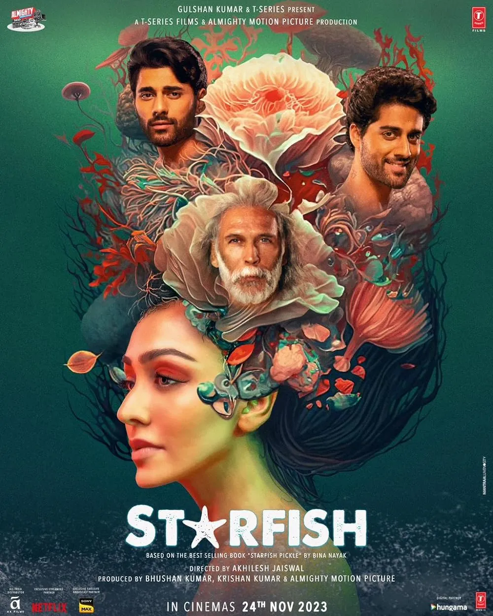 Starfish 2023 Hindi 480p NF HDRip ESub 450MB Download