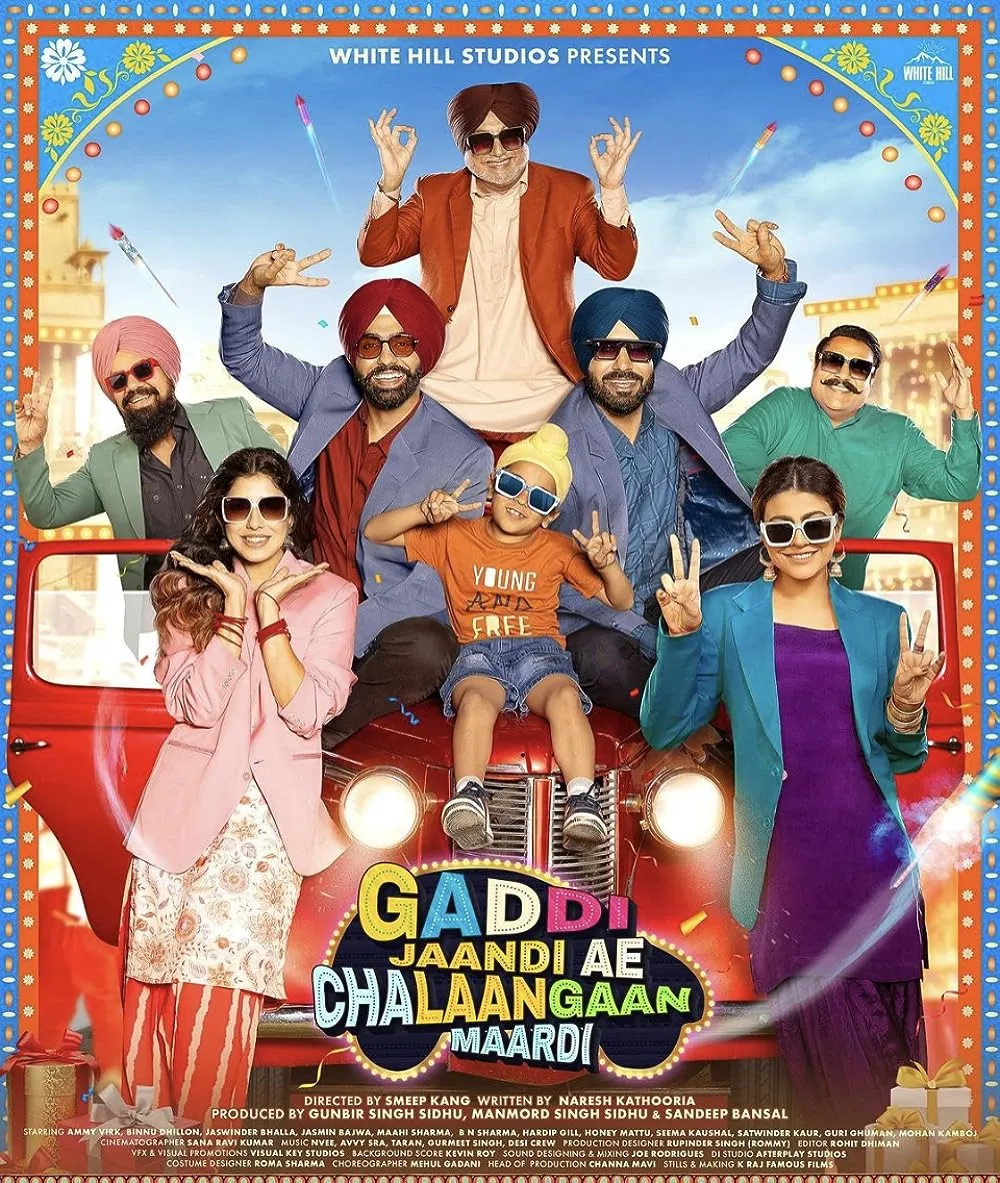 Gaddi Jaandi Ae Chalaangaan Maardi 2023 Punjabi 1080p HDRip ESub 2.5GB Download
