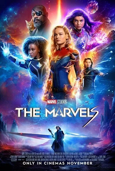 The Marvels 2023 Hindi ORG Dual Audio 720p HDRip ESub 1.1GB Download