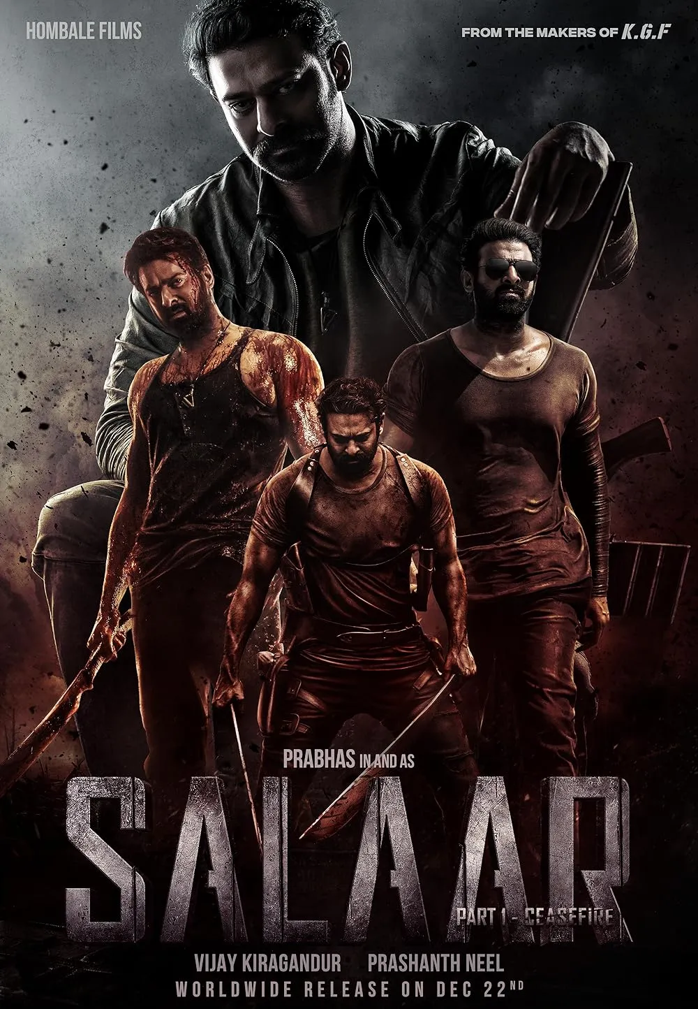 Salaar 2023 Hindi Dubbed (Clean) 1080p NF HDRip 3.8GB Download