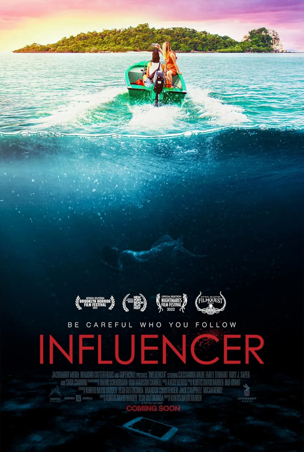 Influencer 2022 Hindi ORG Dual Audio 720p BluRay ESub 800MB Download