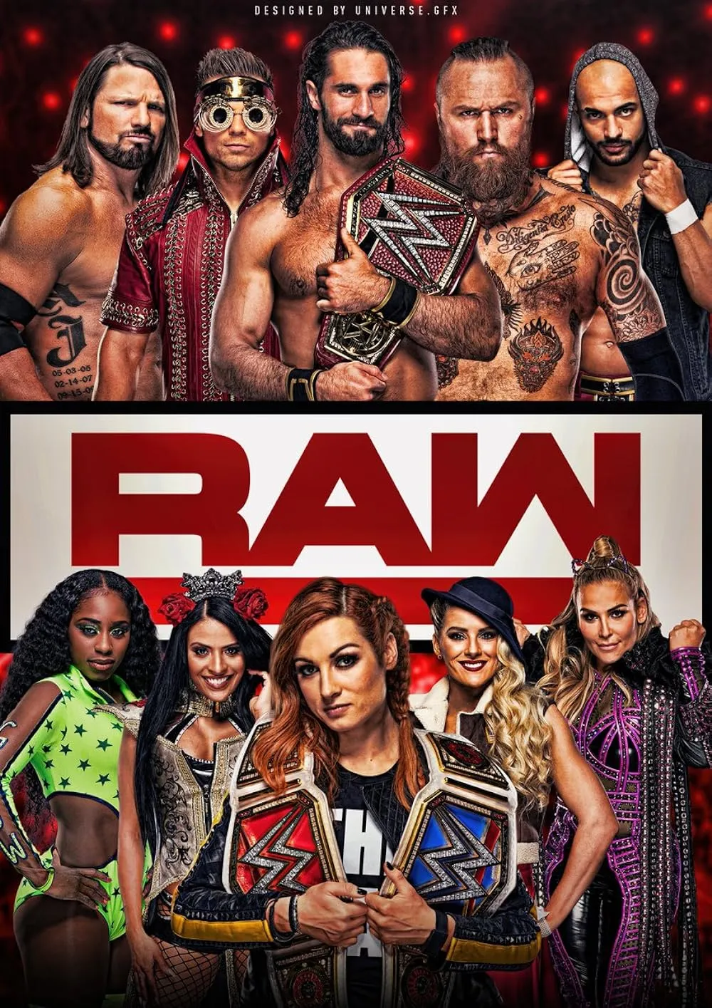 WWE Monday Night Raw (8 January 2024) English 720p HDTV 1.2GB | 500MB Download