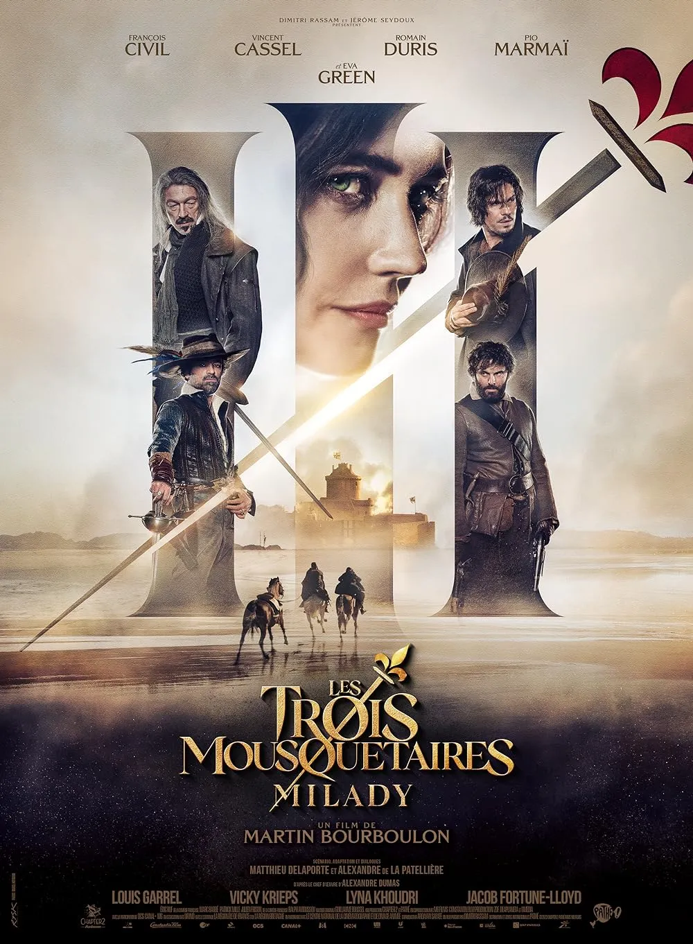 The Three Musketeers Part II Milady 2023 HQ Hindi 720p HDCAMRip 1GB Download