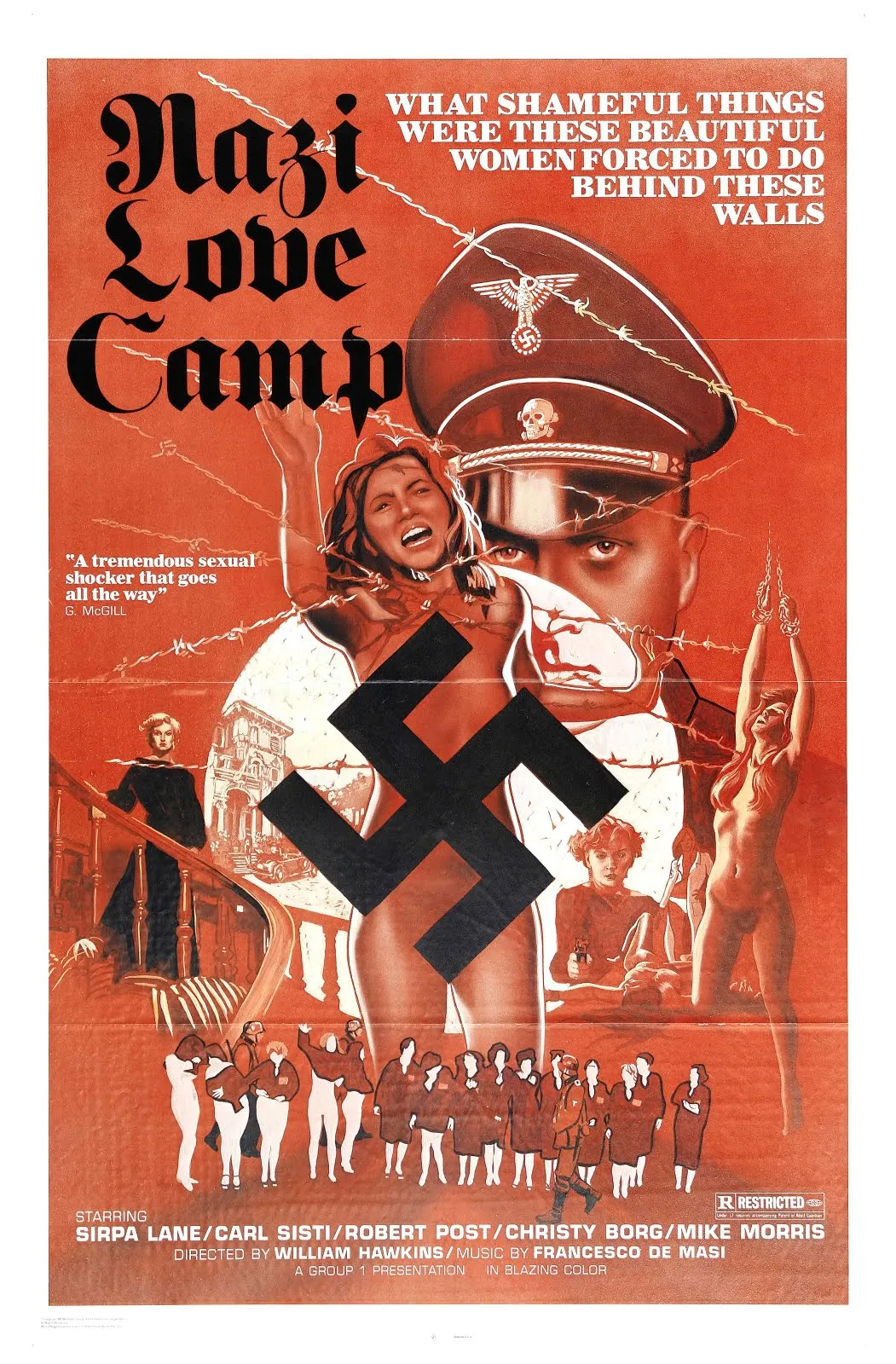 18+Nazi Love Camp 27 1977 Italian 480p HDRip 300MB Download