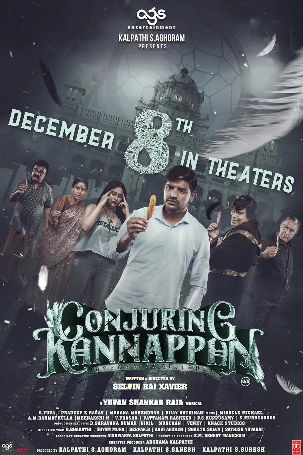 Conjuring Kannappan 2023 Tamil 480p HDRip ESub 400MB Download