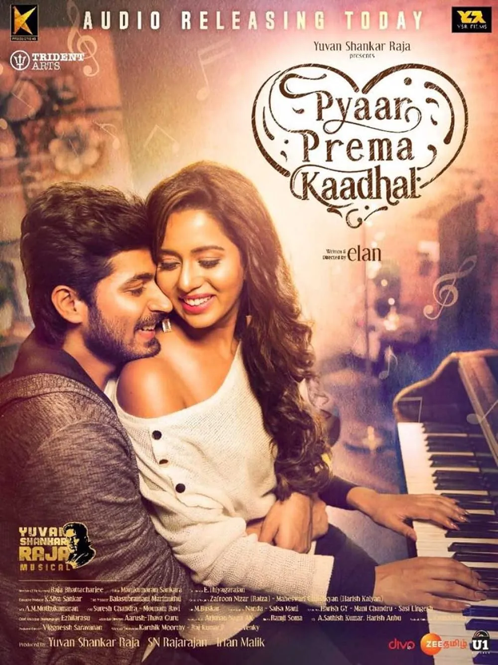 Pyaar Prema Kaadhal 2018 Hindi ORG Dual Audio 1080p HDRip ESub 2.6GB Download