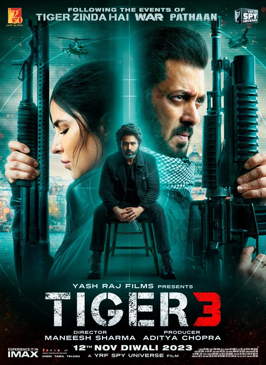 Tiger 3 2023 Hindi Movie 720p AMZN HDRip ESub 1.5GB Download