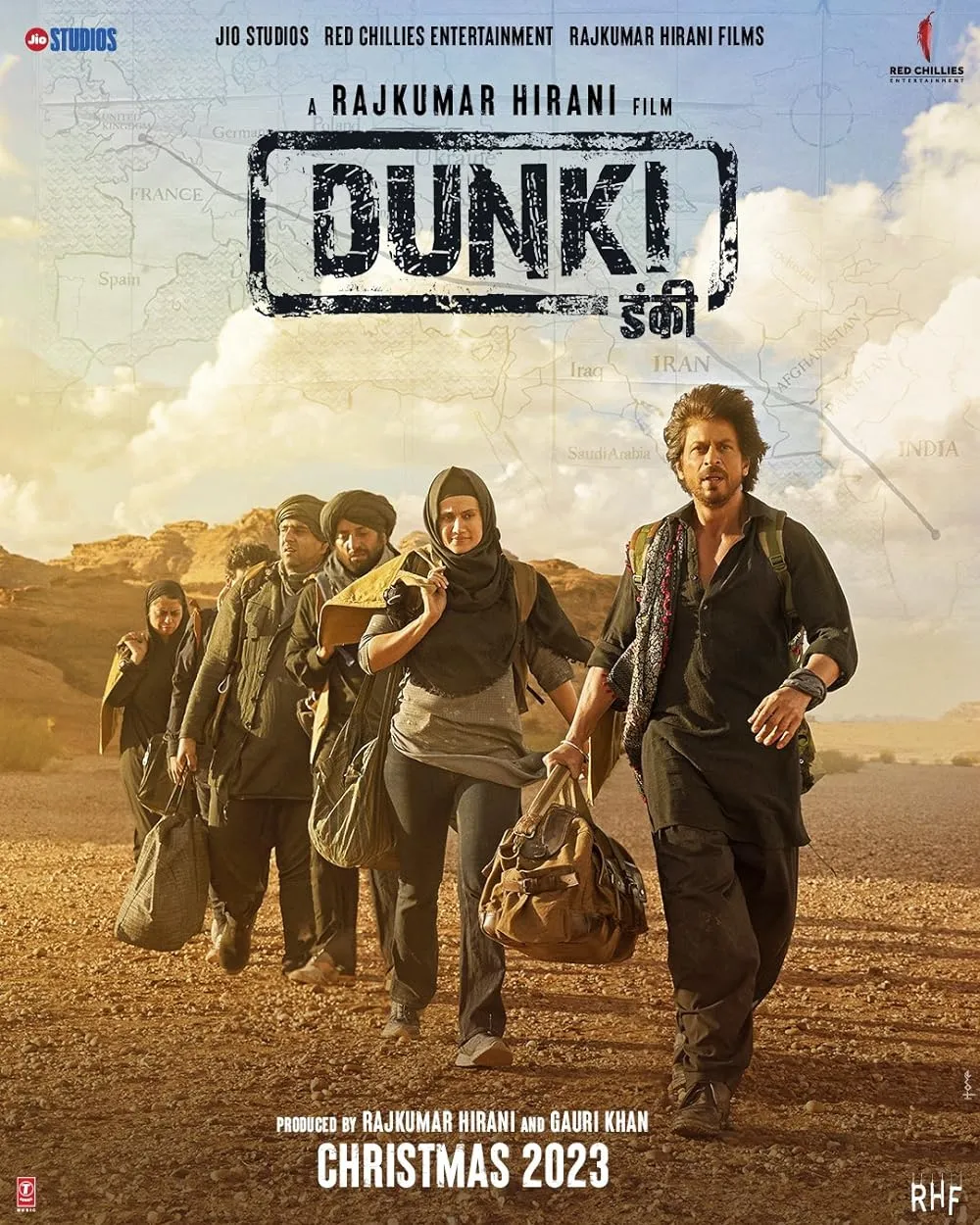 Dunki 2023 Hindi Full Movie 720p HDTS 1.4GB Download