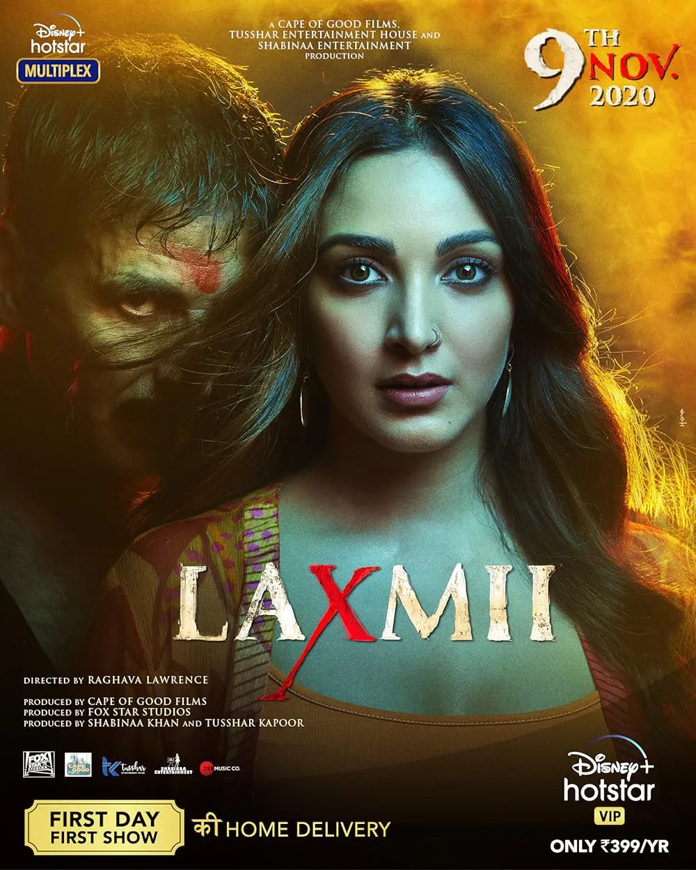 Laxmii 2020 Hindi 480p HDRip 600MB Download