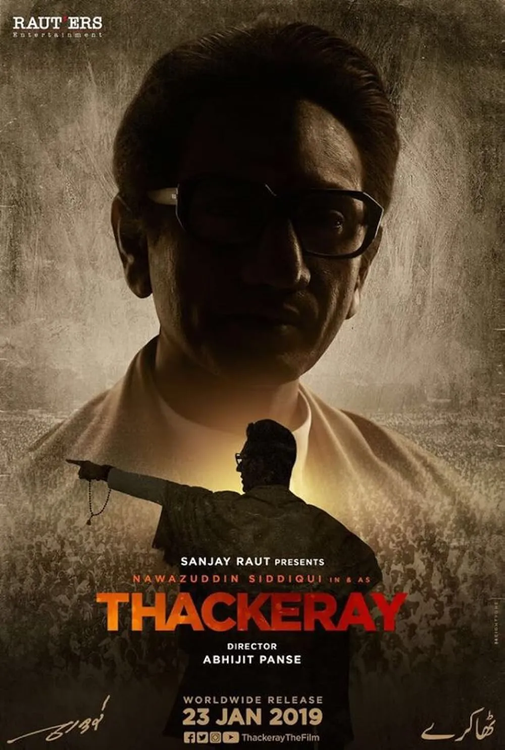 Thackeray 2019 Hindi 720p BluRay ESub 1.2GB Download