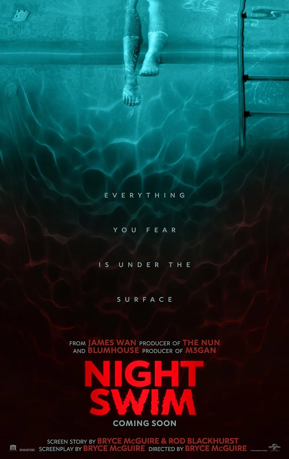 Night Swim 2024 English 720p HDRip ESub 800MB Download