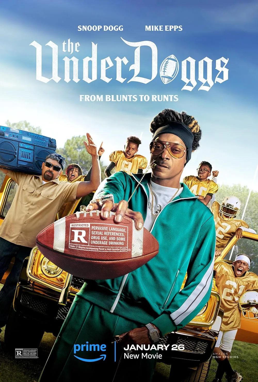 The Underdoggs 2024 English 480p HDRip ESub 400MB Download