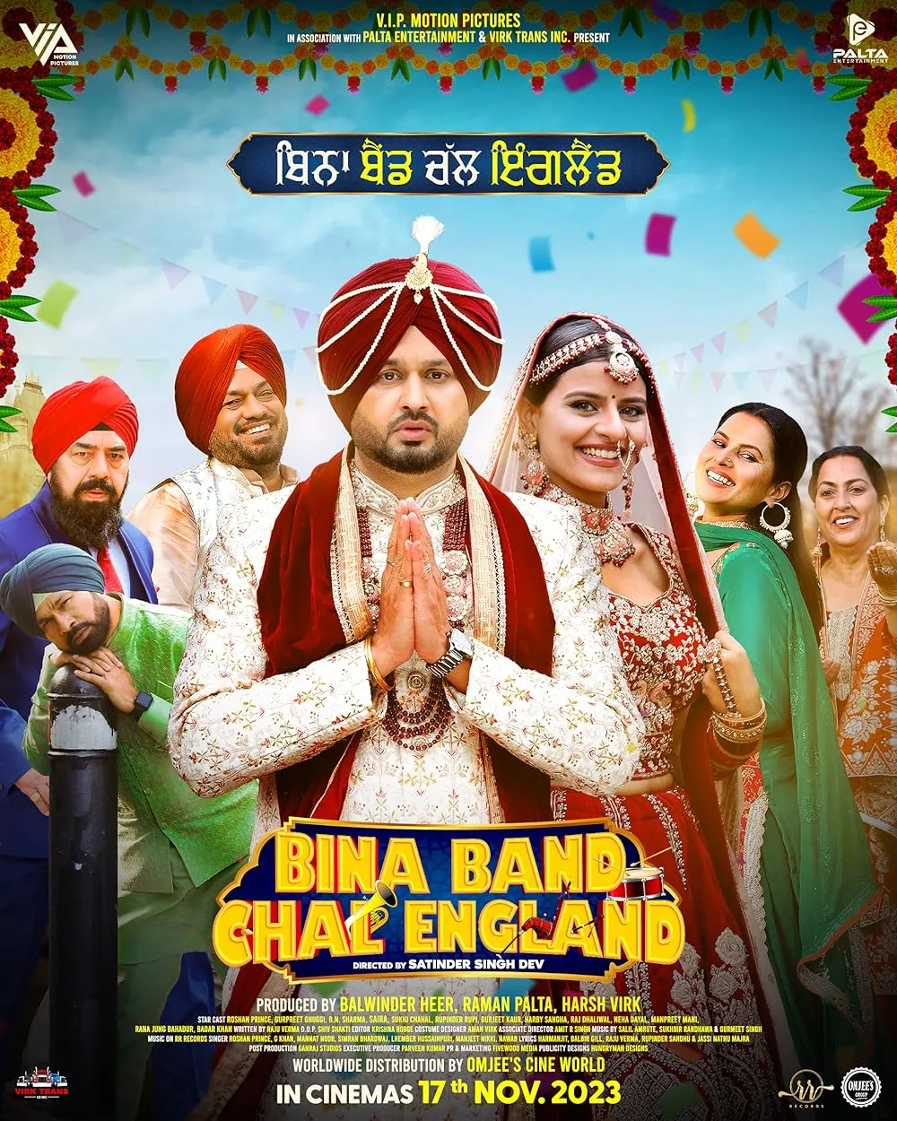 Bina Band Chal England 2023 Punjabi 720p HDRip ESub 1.7GB Download