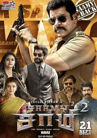  Saamy Square 2018 Hindi ORG Dual Audio 480p UNCUT HDRip 500MB Download