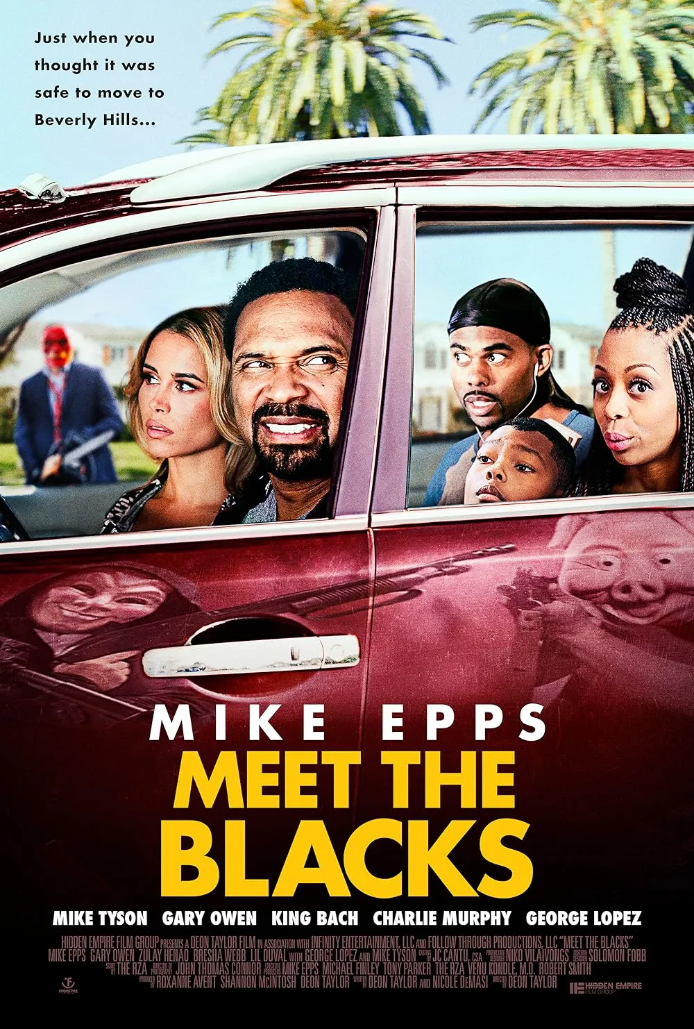 Meet the Blacks 2016 Hindi ORG Dual Audio 720p BluRay ESub 900MB Download