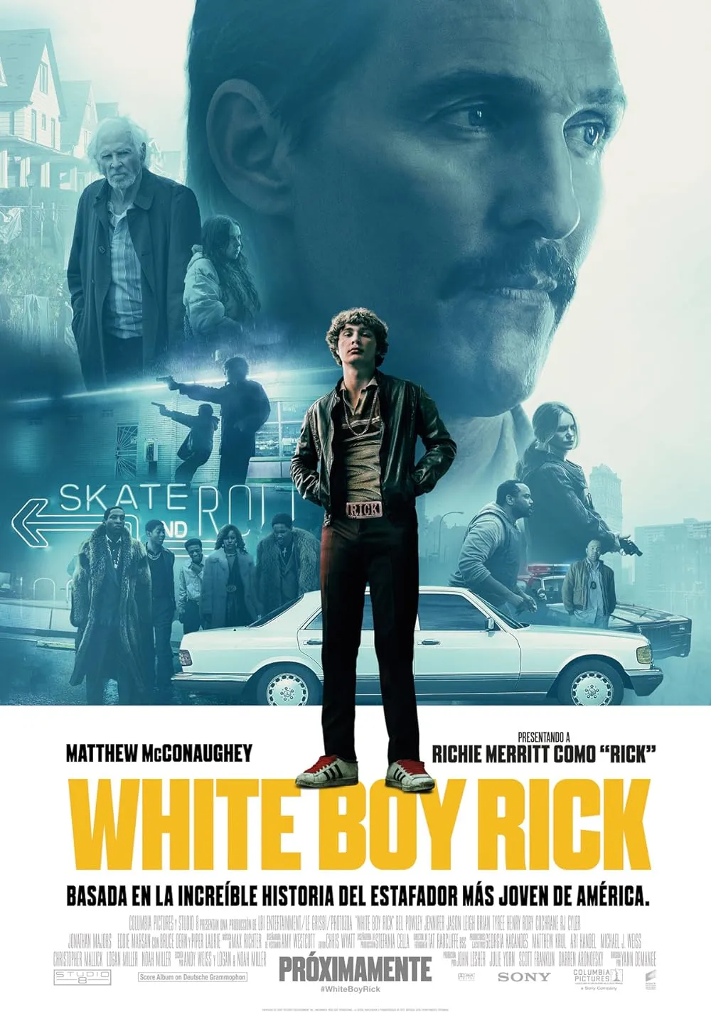 White Boy Rick 2018 Hindi ORG Dual Audio 720p BluRay ESub 1.1GB Download