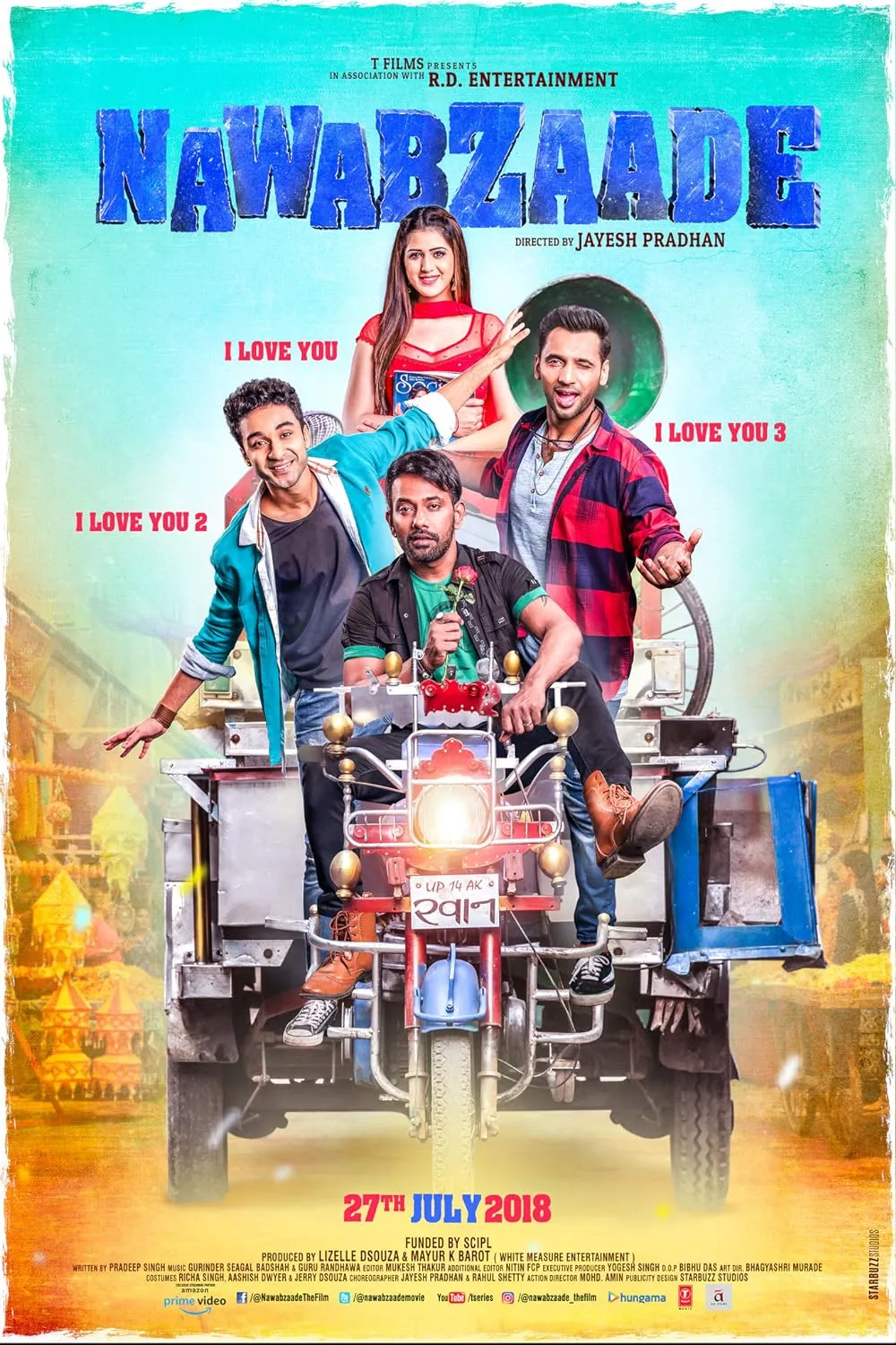 Nawabzaade 2018 Hindi 480p HDRip ESub 300MB Download