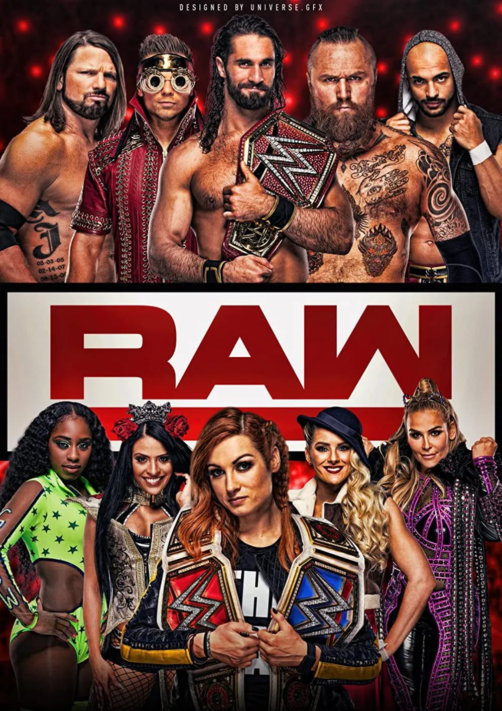 WWE Monday Night Raw (25 December 2023) English 720p HDTV 1.2GB | 500MB Download