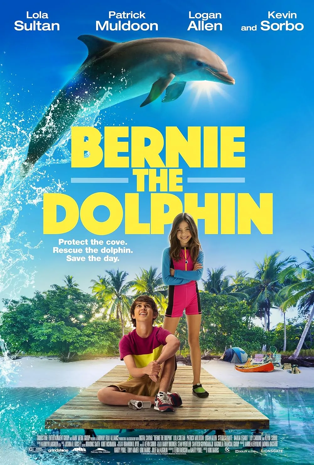 Bernie The Dolphin 2018 Hindi ORG Dual Audio 1080p BluRay ESub 1.6GB Download