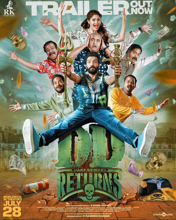 DD Returns 2023 Hindi ORG Dual Audio 720p HDRip ESub 1.3GB Download