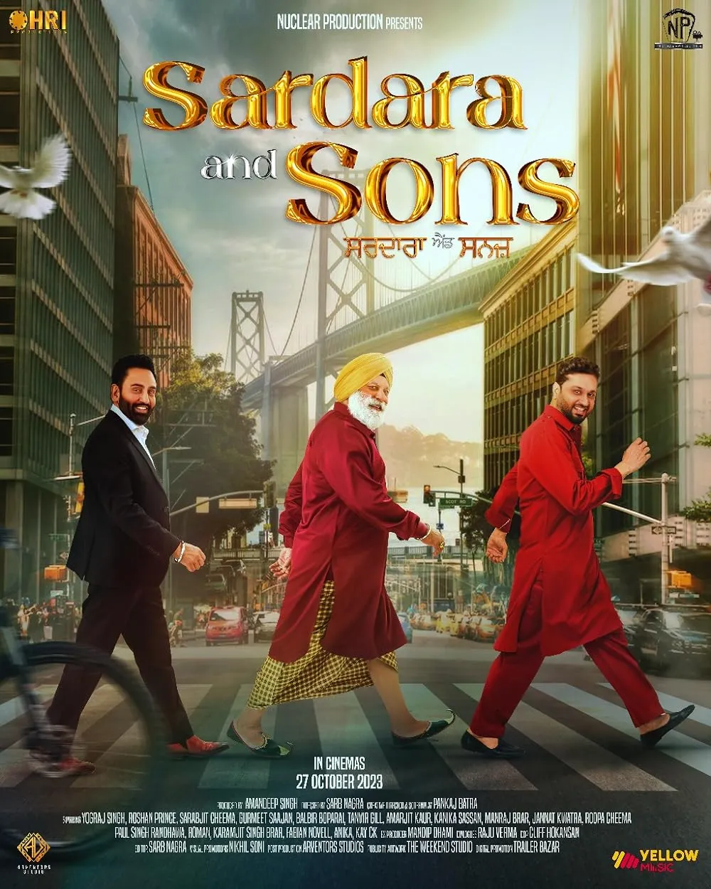 Sardara and Sons 2023 Punjabi 720p HDRip ESub 900MB Download