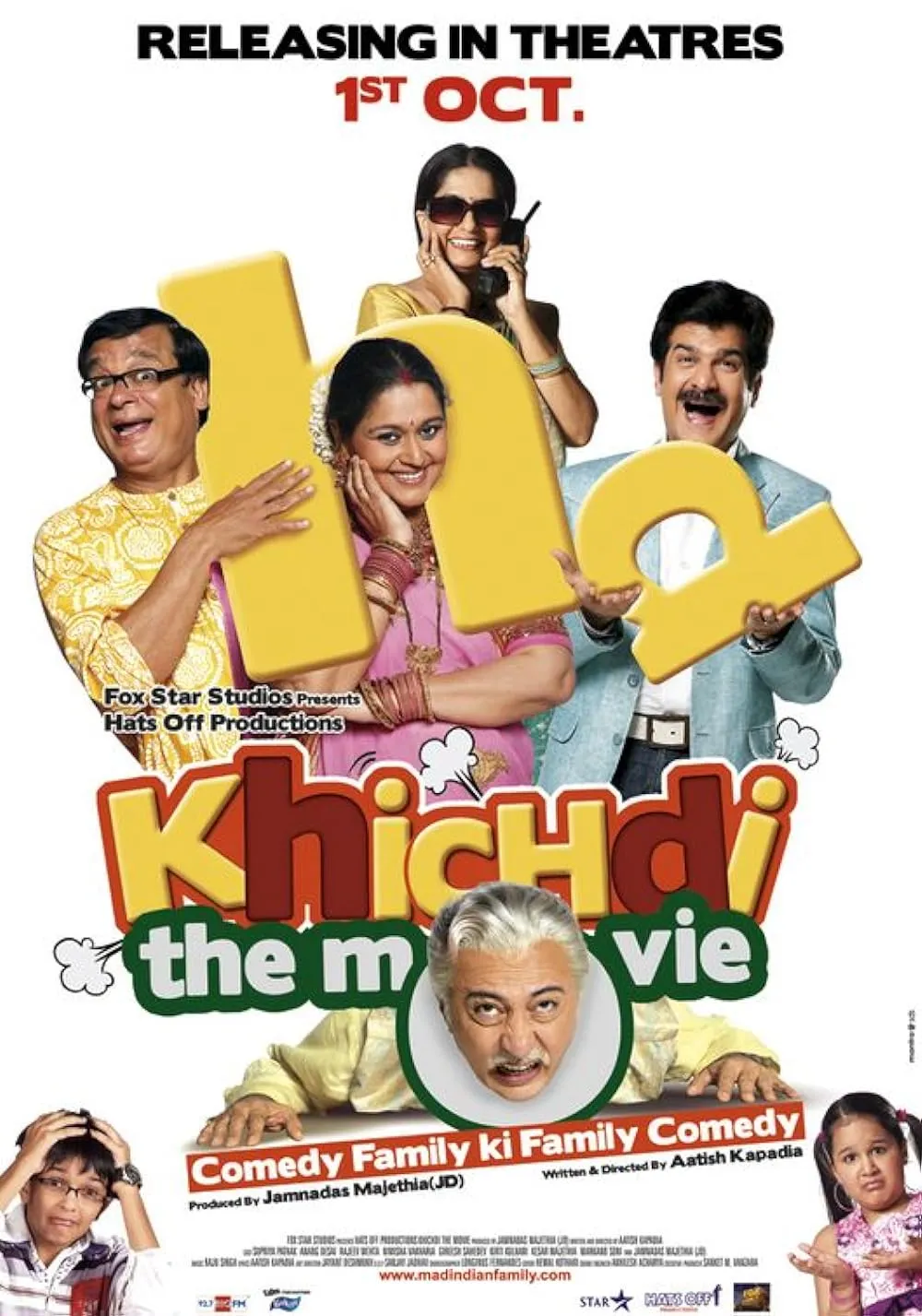 Khichdi The Movie 2010 Hindi 1080p | 720p | 480p BluRay ESub Download