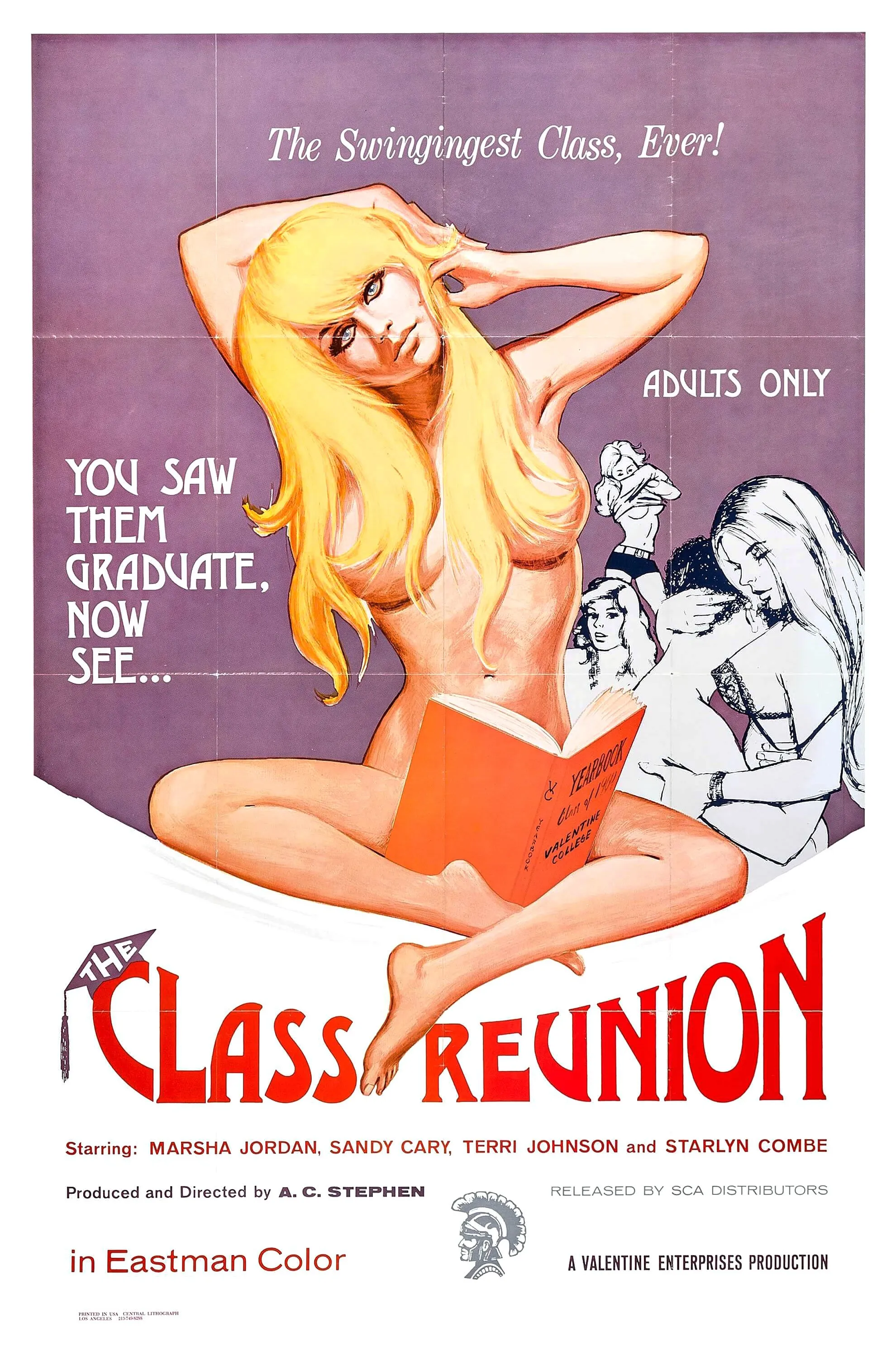 18+The Class Reunion 1972 English 480p HDRip 350MB Download